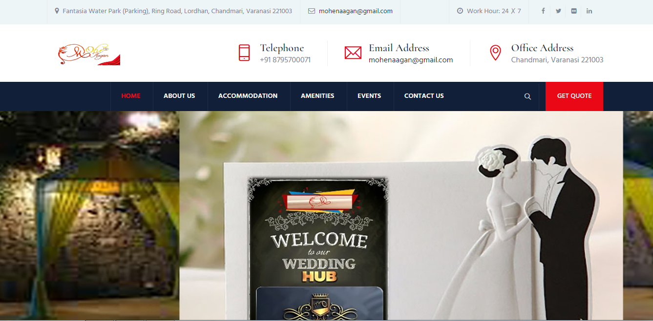Insudtrial website designing company in varanasi india